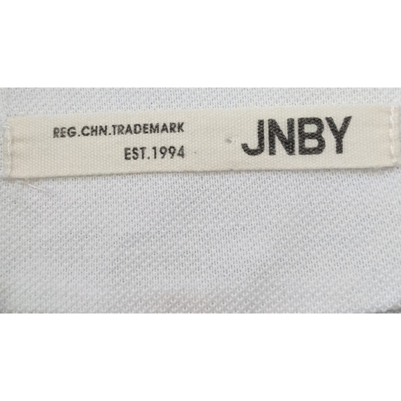 JNBY White Textured Collared Shirt Golf Dress - Picture 5 of 9